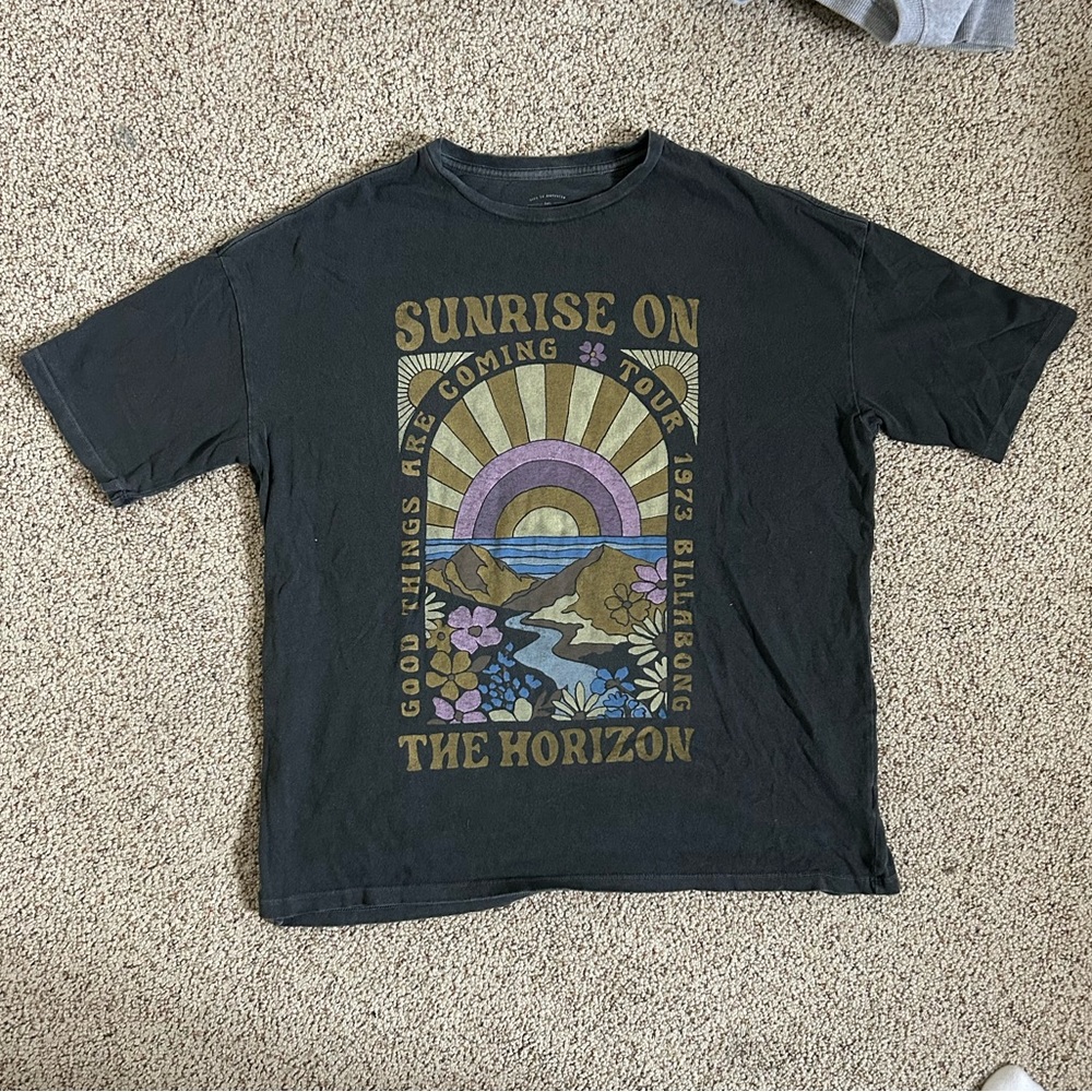 Billabong oversized tee, size medium